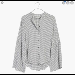 Madewell bell sleeve top